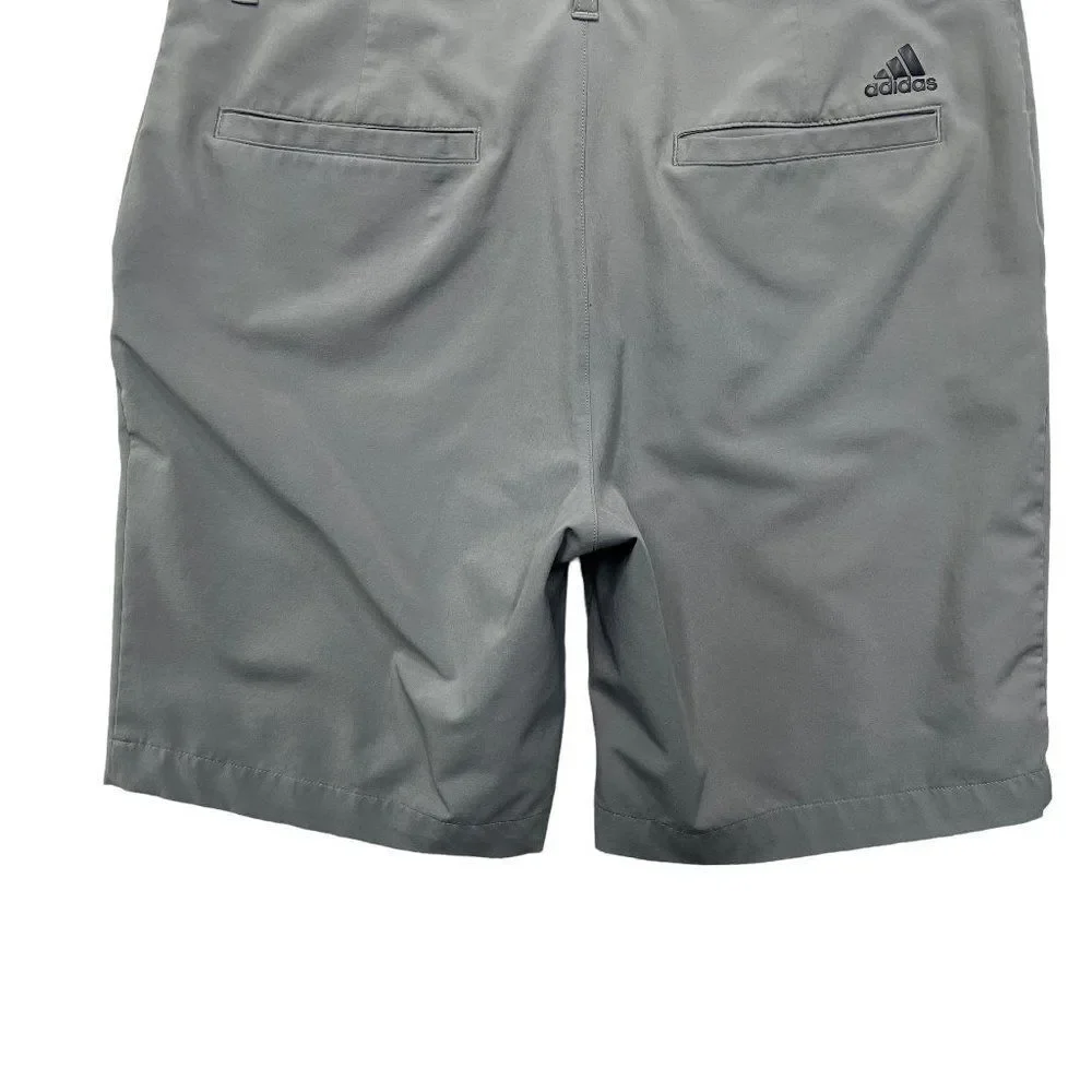 Adidas Golf Shorts‎ Men's 30 Gray Athletic Performance Stretch Summer Casual